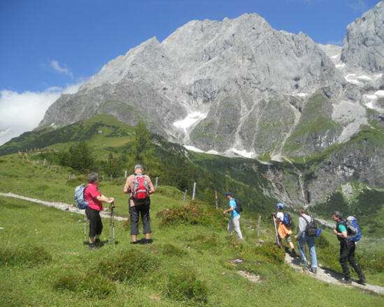Anstieg vom Riedingtal