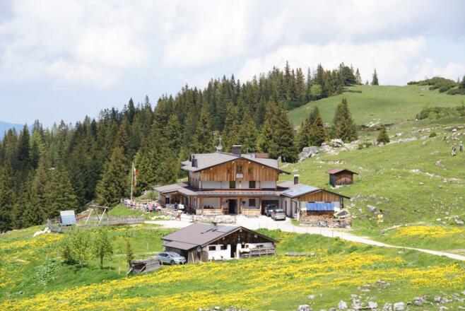 Eggenalm mit dem Straubinger Haus