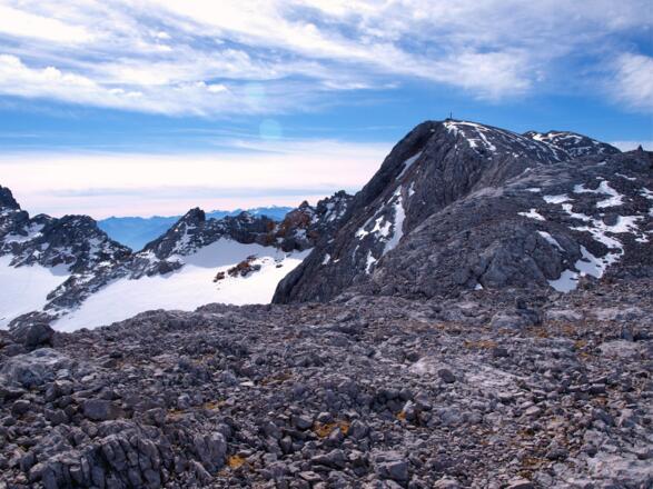 Hochsailer beim Abstieg