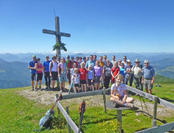 Fellhorngipfel mit Jubiläumsteilnehmern 2016