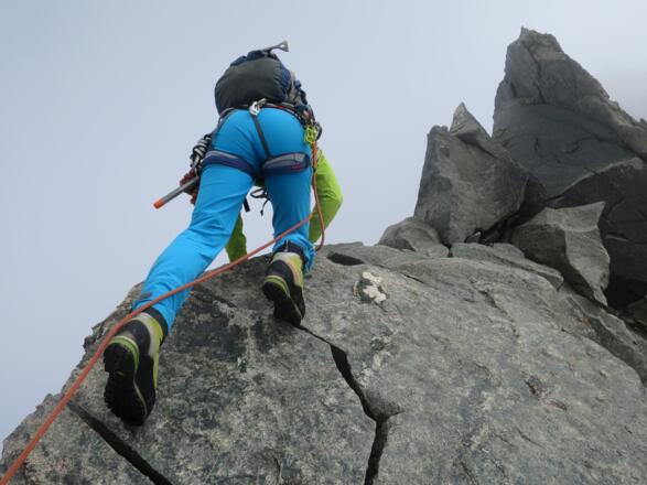 Trotz konsequentem Sichern an Fixpunkten ...