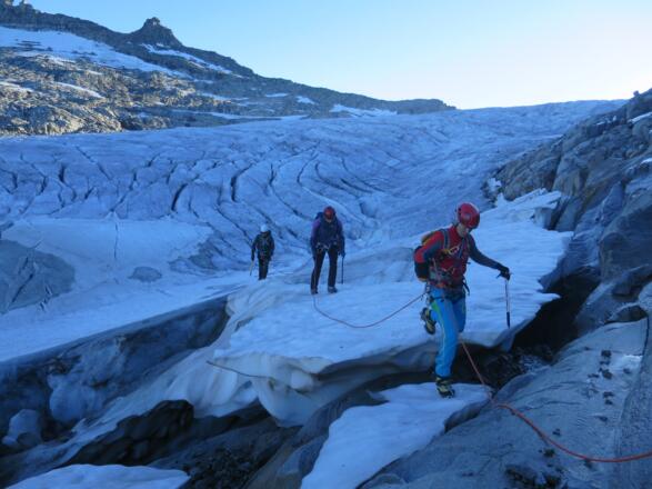 ... und wir erreichen wieder Festland.