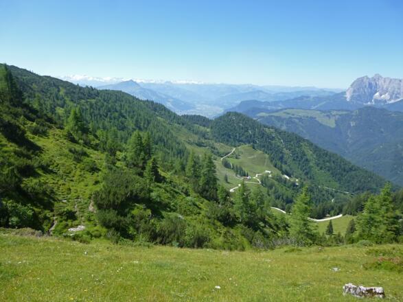 Blick zum Gernsattel