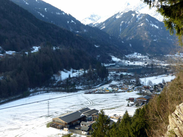 Ausblick Landschrofen nach Vandans