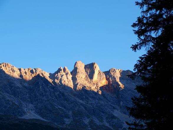 Sonnenaufgang überm Brandhorn