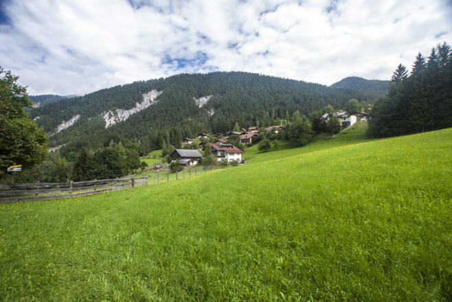 Auf dem Weg zum Warterdorf