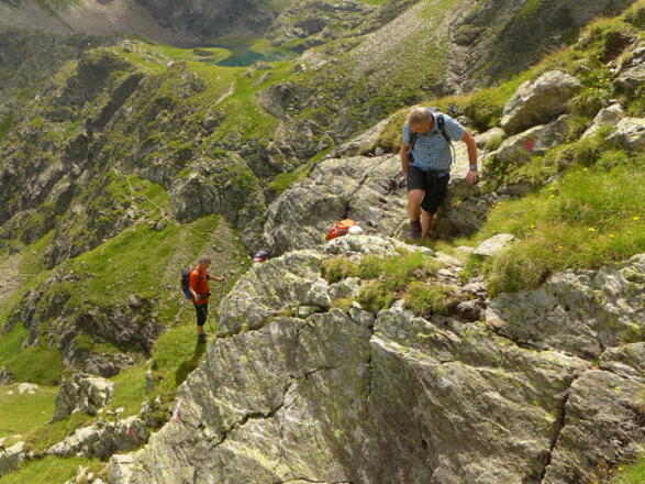 Aufstieg zum Pumpersee