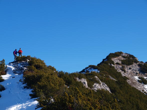 Am Westgrat zum Brunnkogel.