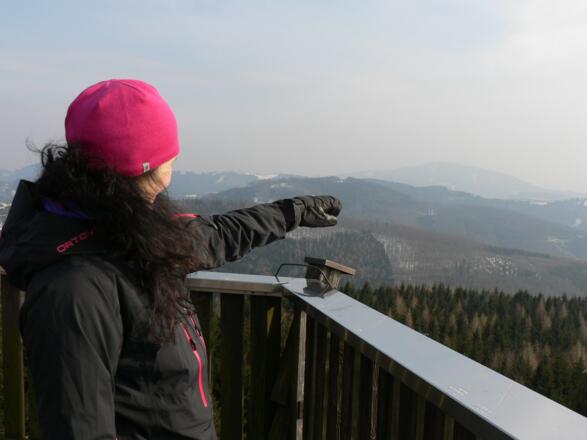 Hinter der Hand der Schwarzberg, Ziel dieser Tour