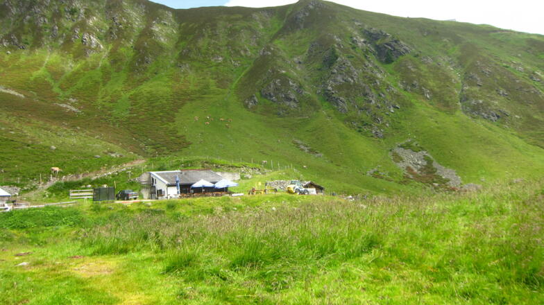 Bewirtschafteter Gartalm-Hochleger