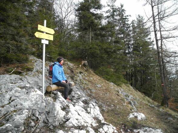 Am Gipfel des Jainzen