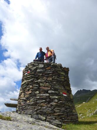 Das Bauwerk kann auch bestiegen werden