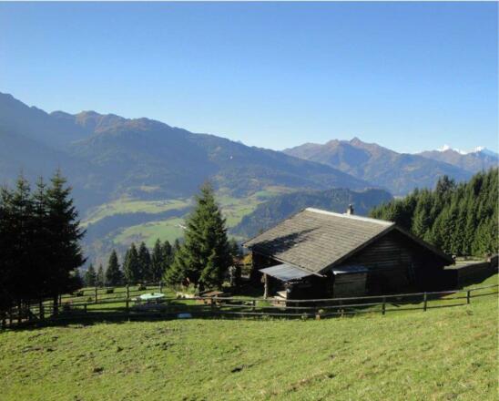 Herrlicher Ausblick über die Hackeralm