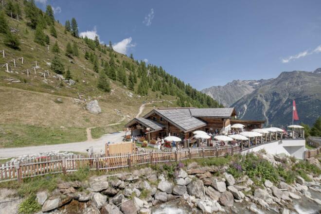 Blick auf die Hühnersteign