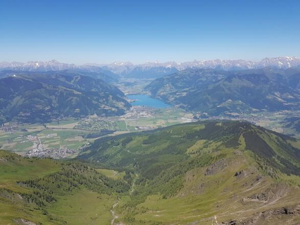 Blick auf das Zeller Becken