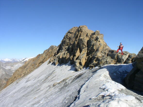 Gratübergang Schareck und Baumbachspitze