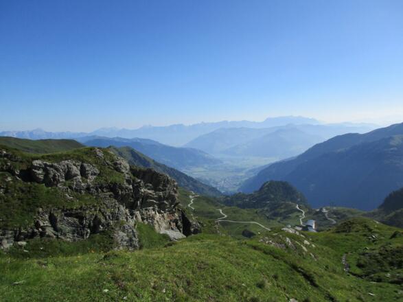 Ausblick Richtung Zell am See