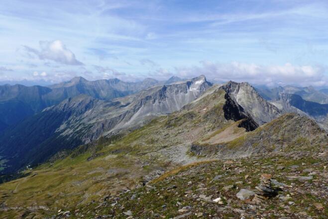 Blick zur Mittelstation nach Mallnitz
