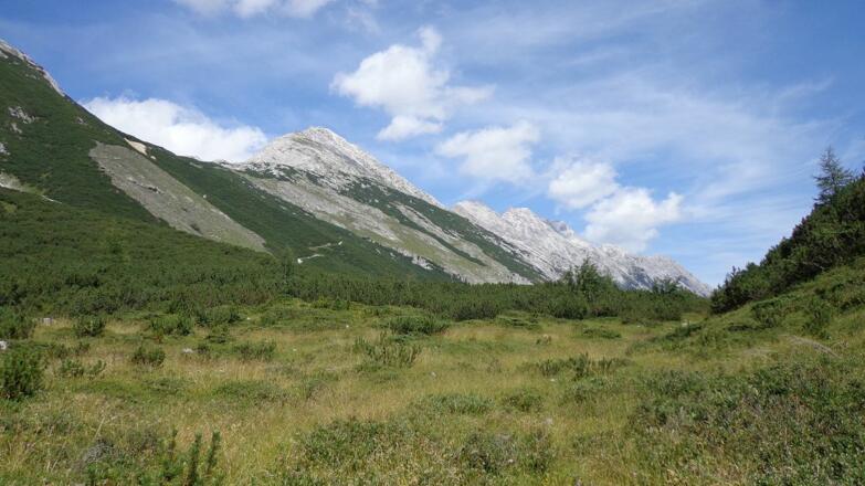 Lafatscherjoch, Speckkarspitze und Bettelwurf