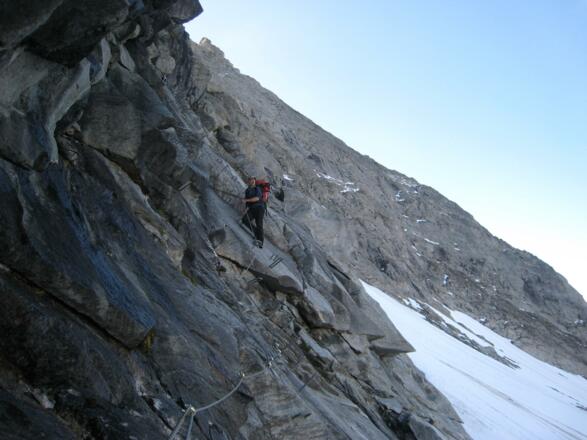 Klettersteig zur Gamsscharte