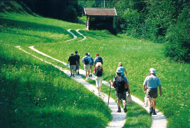 Jakobsweg zw. Reichenhall und Schneizlreuth