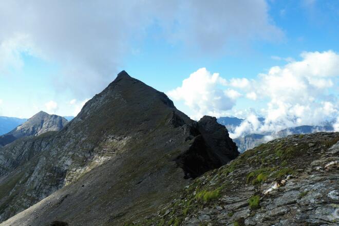 Feldseekopf 2864m vom Südgratabstieg