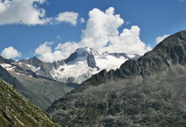 Die vergletscherte Bergwelt rund um den Großen Möseler
