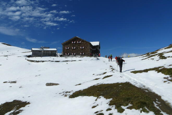 nach der Glorerhütte - mit frühem Schnee Mitte September