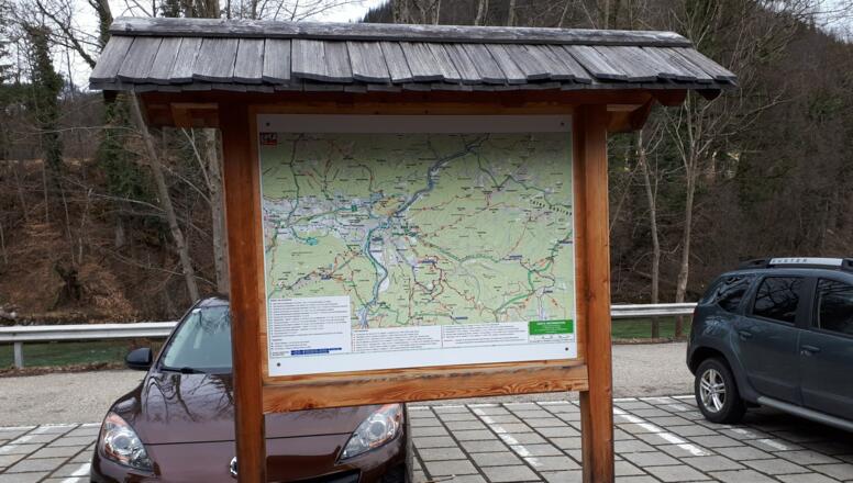 Info Tafel beim Rechensteg