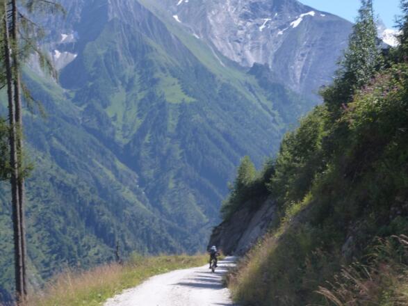 Zwischenabfahrt zur Steinbaueralm