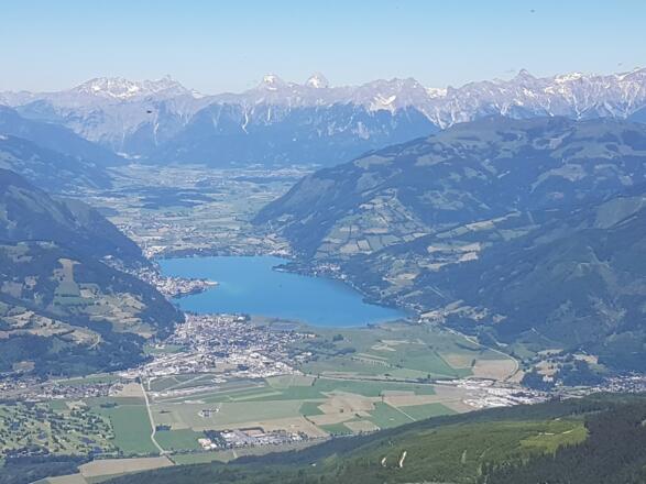 Blick auf den Zeller See
