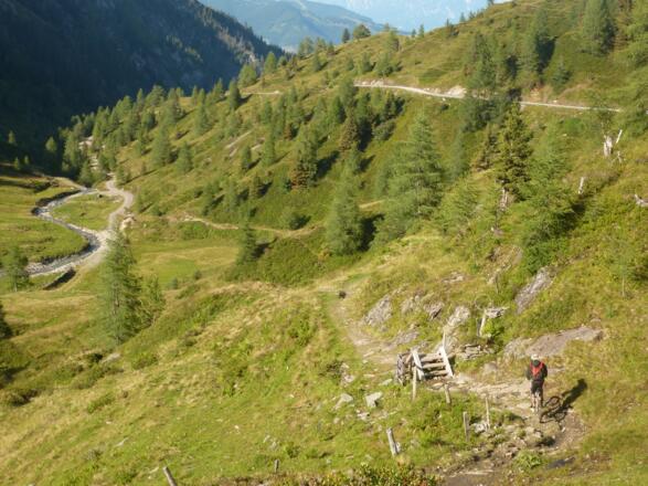 Fast endloses Abfahrtsvergnügen