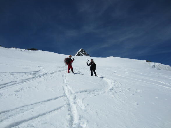 auf dem Hoffmannskees - hinten das Glocknerleitl
