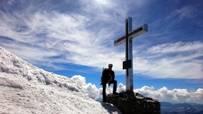 Gipfel Großvenediger 3666m