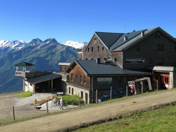 Nochmals: das Wildkogelhaus, für eine Übernachtung sehr zu empfehlen