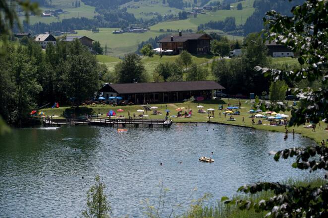 Blick auf den Böndlsee / Goldegg