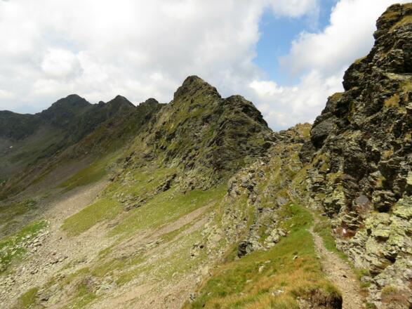 am Trail zwischen Hochkreuz und Kreuzlhöhe