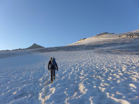 Gletscher Richtung Venedigerscharte