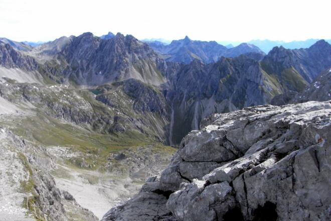 Zwischen Württemberger Haus und Memminger Hütte (15. Sep. 2010)