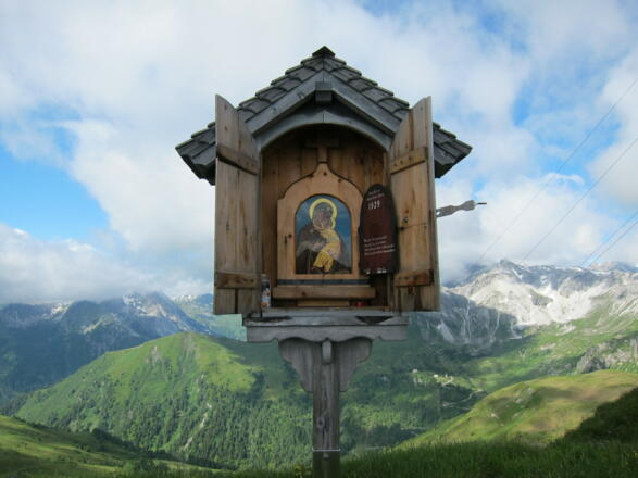 Gott @Taferlscharte (2236 m) (4.7.2016)