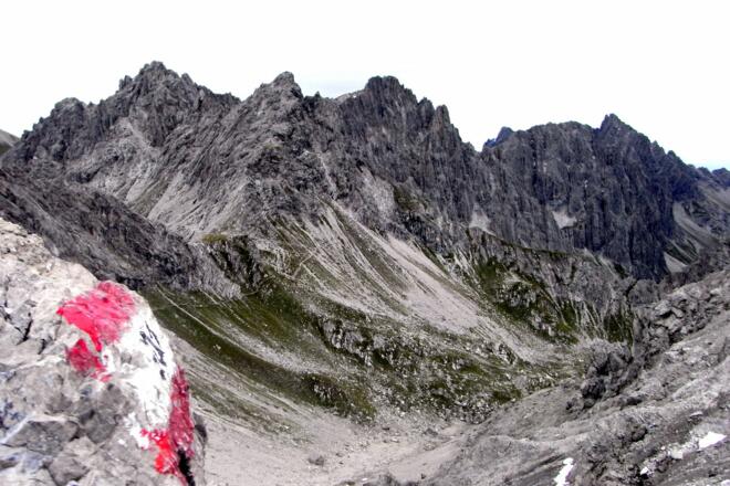 Zwischen Steinseehütte und Württemberger Haus (14. Sep. 2010)