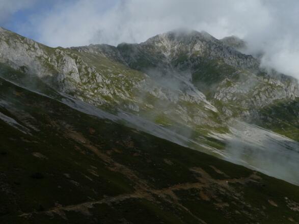 Querung unter Kemmacher und Langer Sattel