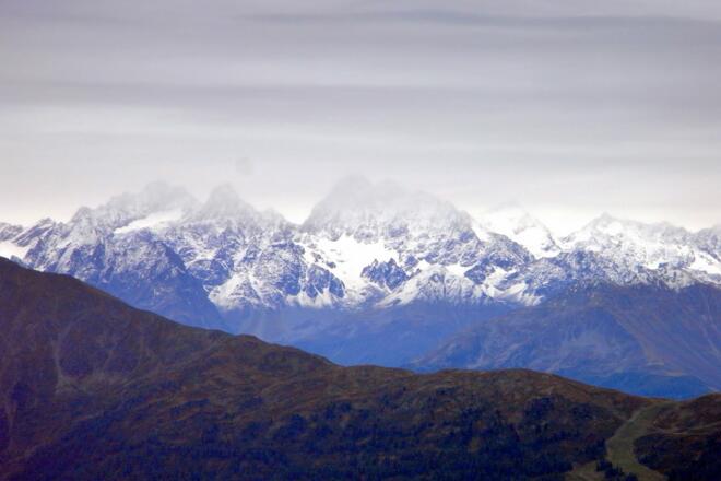 Neuschnee in den Zentralalpen  (14. Sep. 2010)