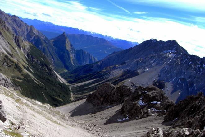 Zwischen Württemberger Haus und Memminger Hütte (15. Sep. 2010)