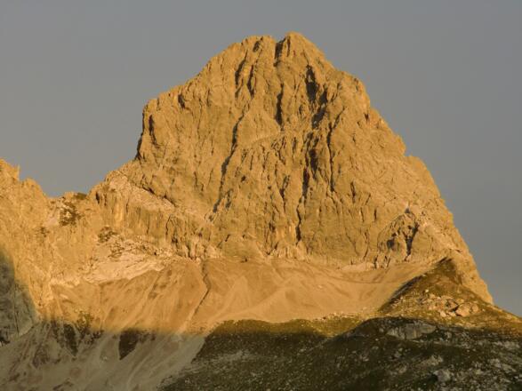 Morgenstimmung an der Lamsenspitze (2508 m)