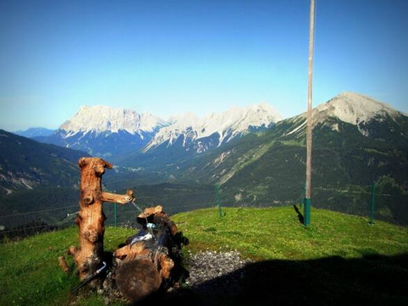 Aussicht von der Loreahütte (6. August 2012)