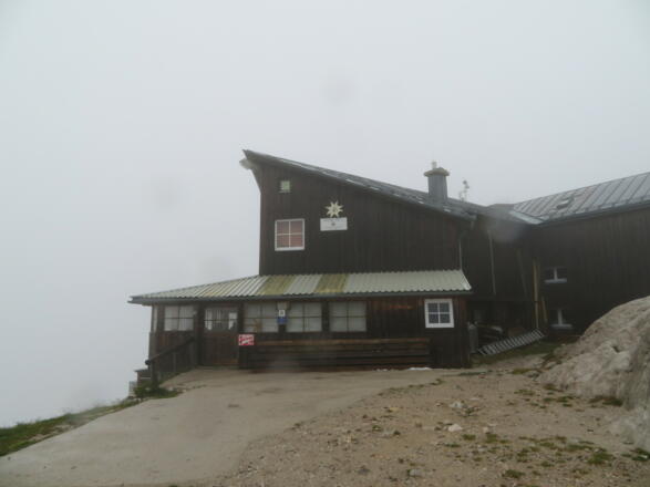 Tagesziel, die Simonyhütte