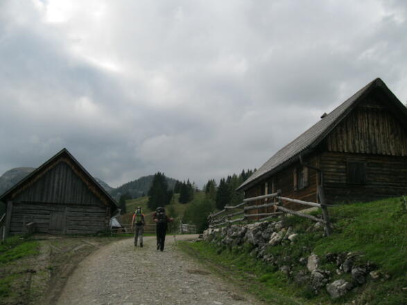 Aufstieg auf die Wurzeralm - Variante Gameringalm  (03.10.2014)