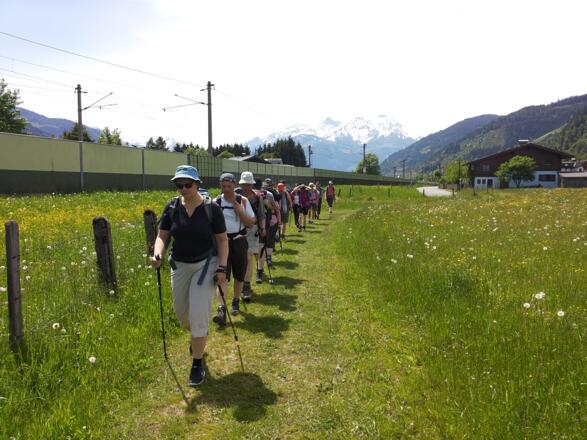 Wiesenweg vor Maishofen