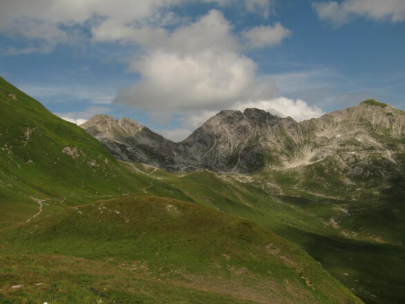 Zwischen Leutkircher und Stuttgarter Hütte (17. Sep. 2013)